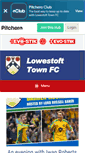 Mobile Screenshot of lowestofttownfc.co.uk